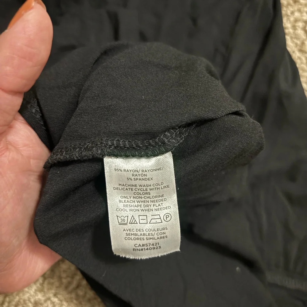 Loft Crochet Trim MIDI Dress Size Small - Picture 8 of 9